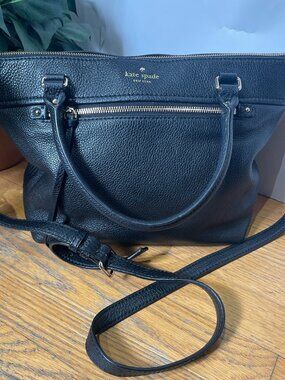Kate Spade Cobble Hill Gina Satchel Black